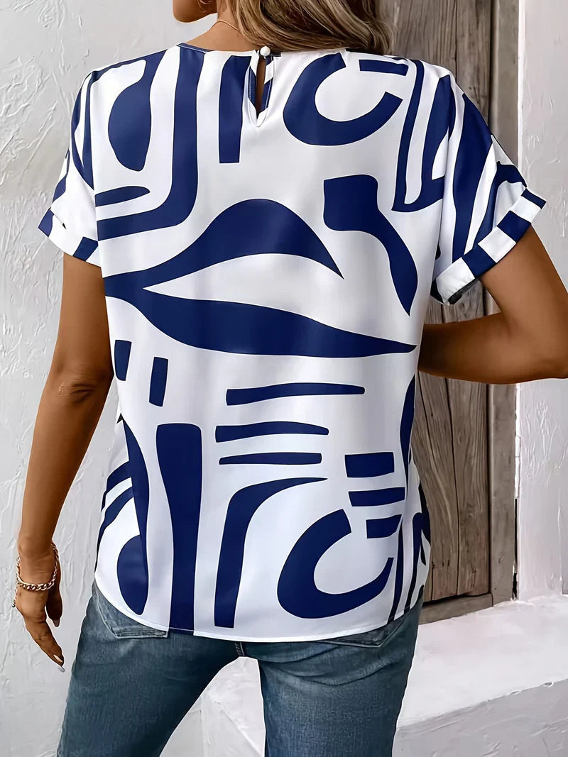 Cooling Satin Blouse