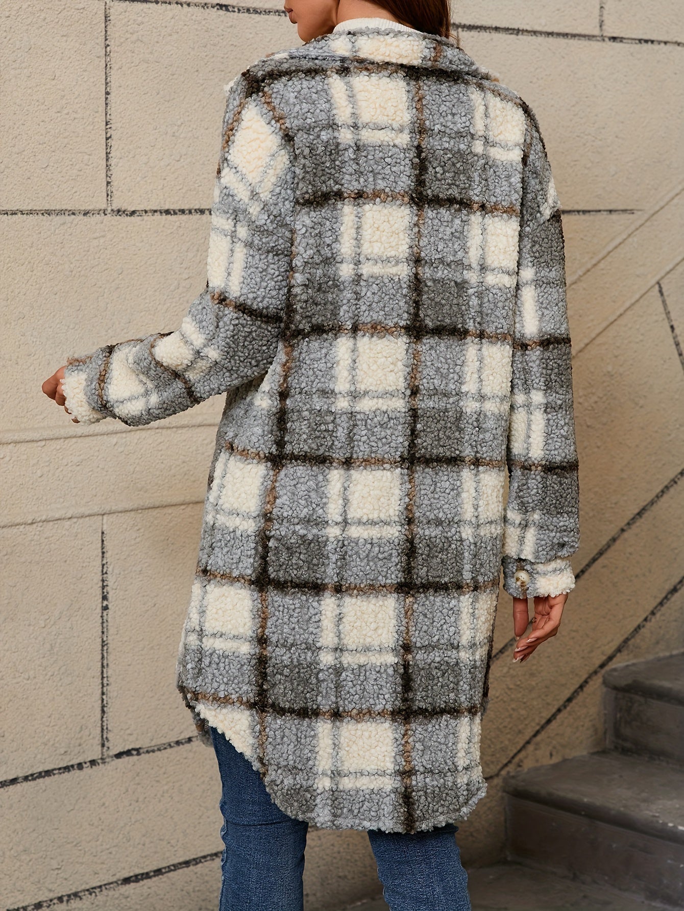 Polished Plaid Jacket