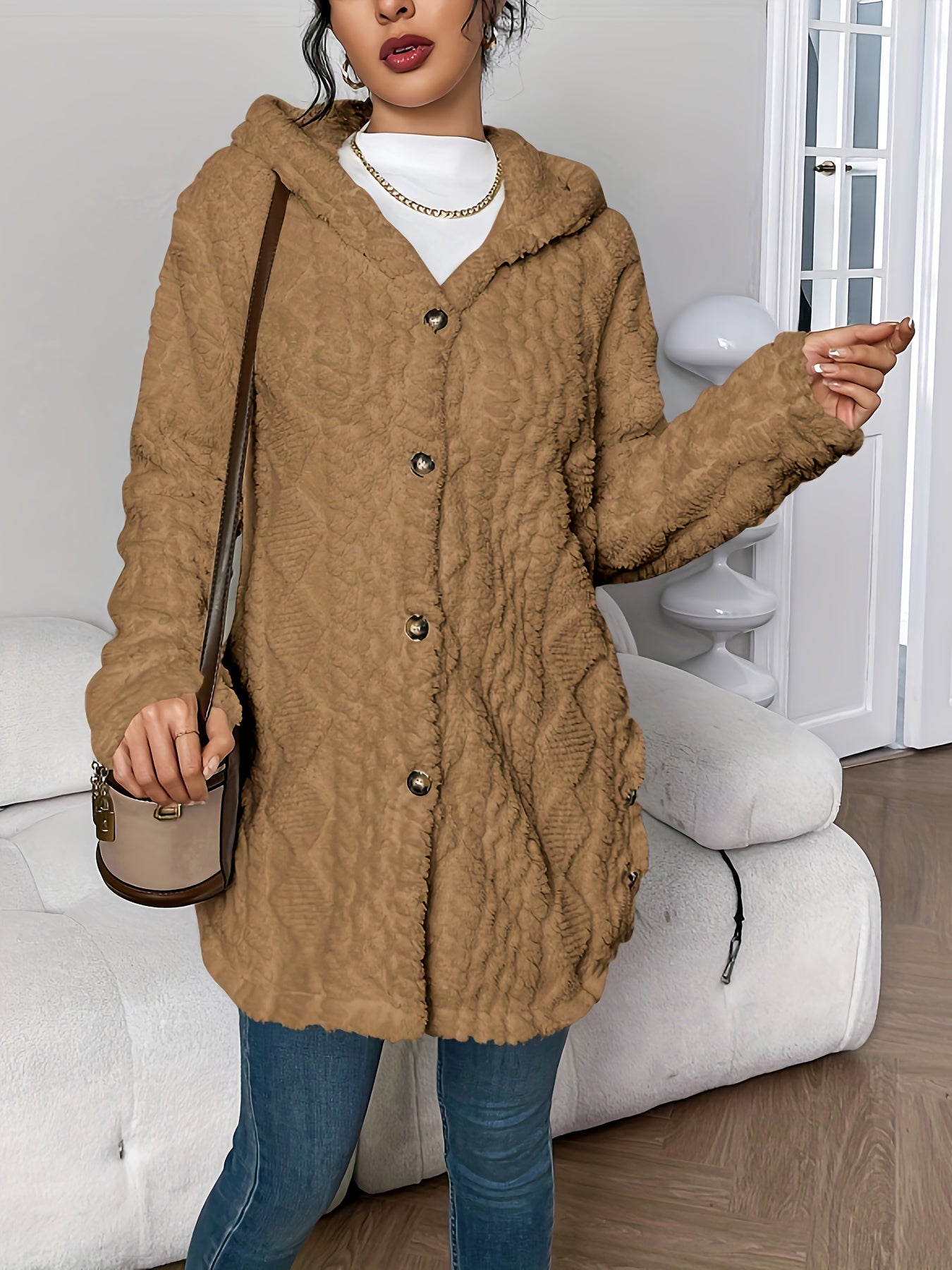 Cozy-Fleece Cardigan