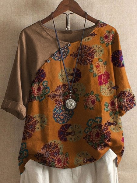 Effortless Floral Blouse for Summer