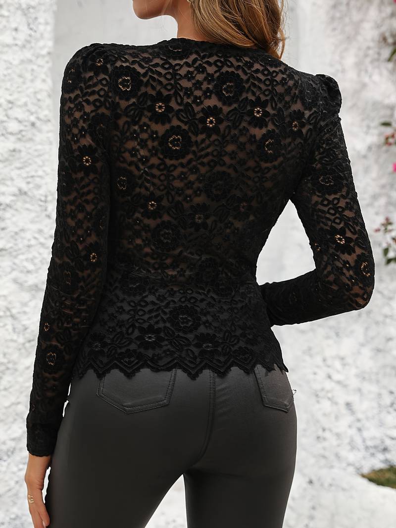 Effortless Elegance Lace Top
