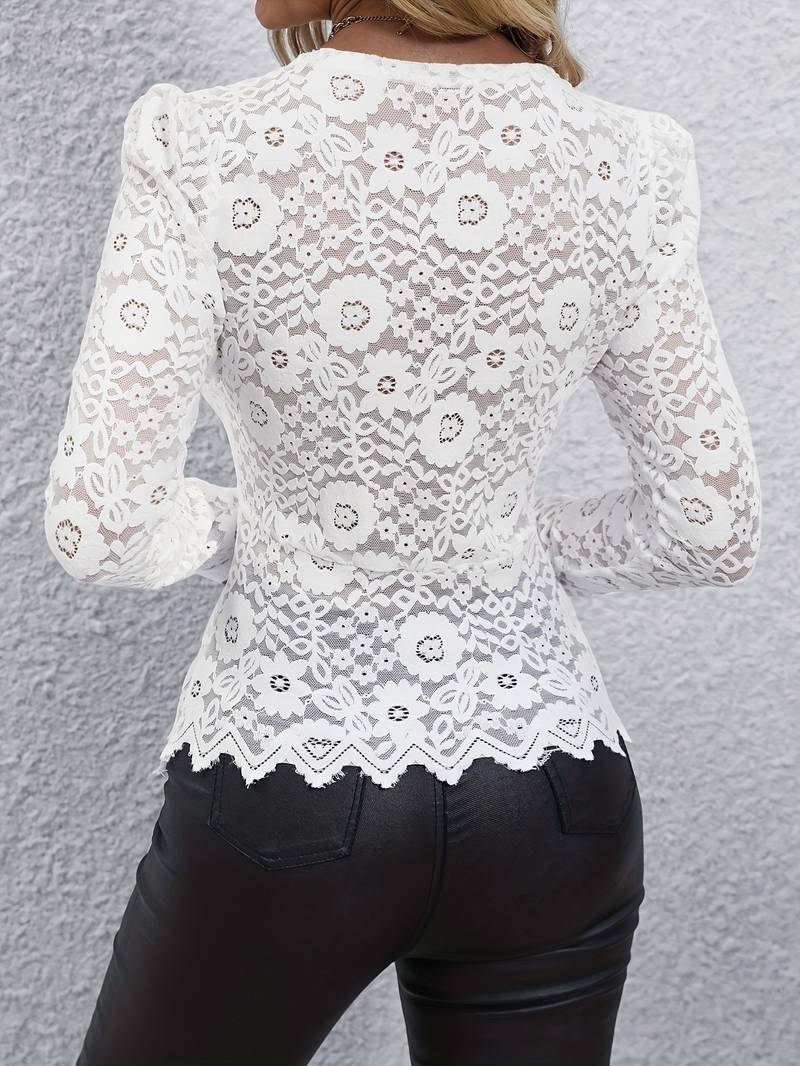 Effortless Elegance Lace Top