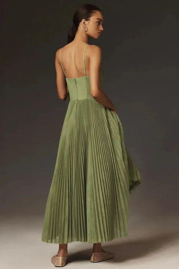Romantic Plissé Dress
