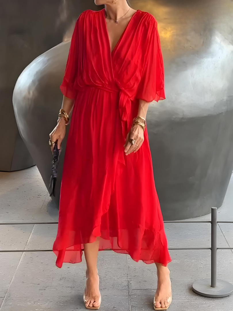 Elegant Cooling Summer Dress