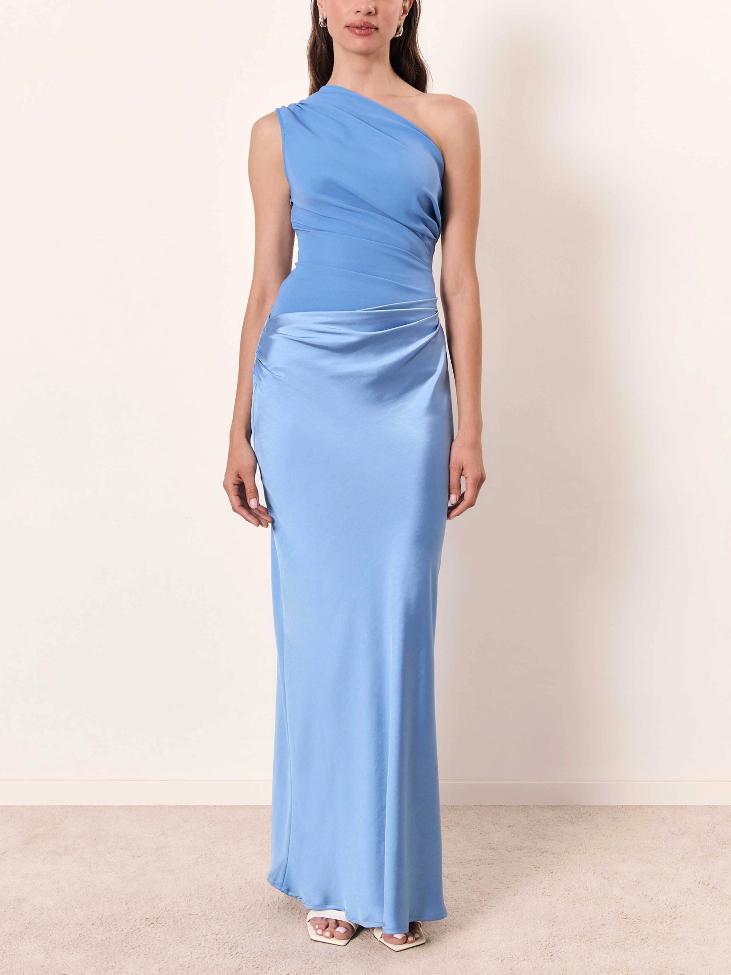 Enchanting One-Shoulder Maxi Dress