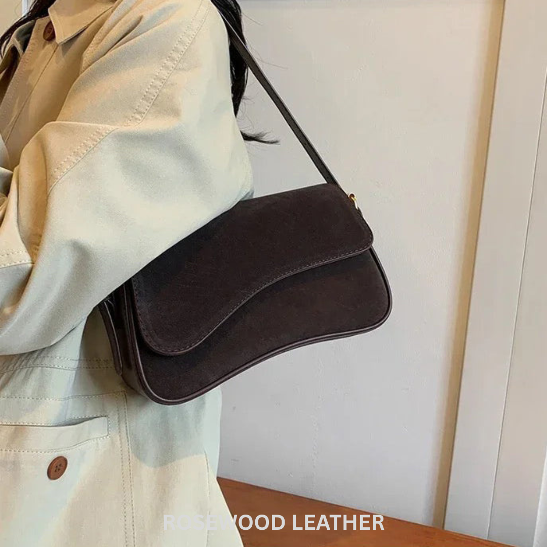 Suede-Luxe Shoulder Bag