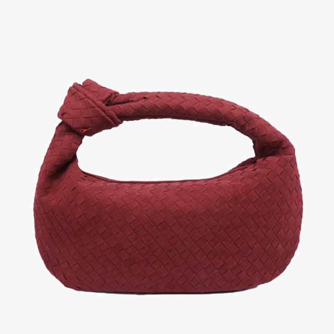Chic Braided Handbag With Space