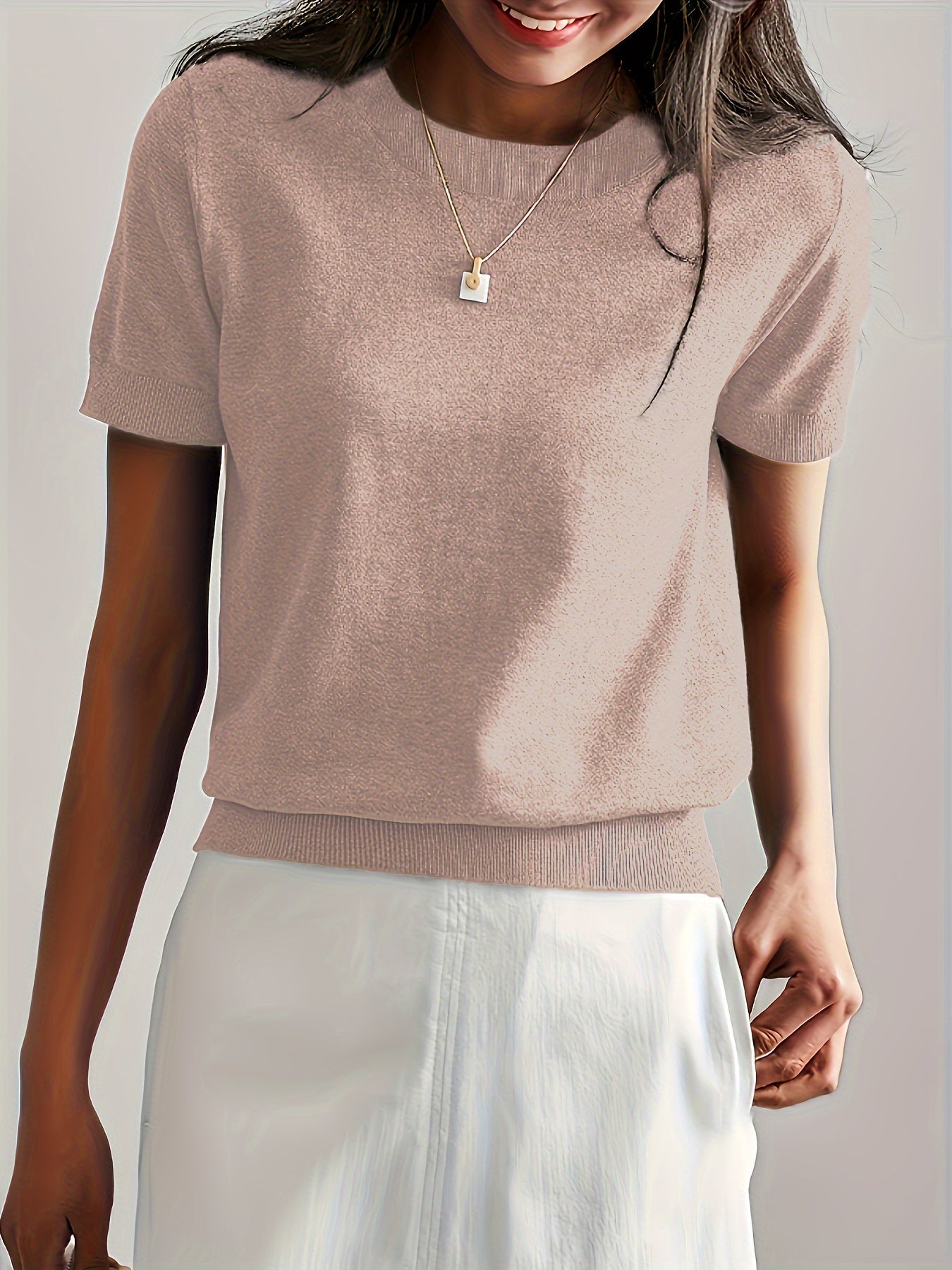 Flattering Cashmere-Blend Sweater