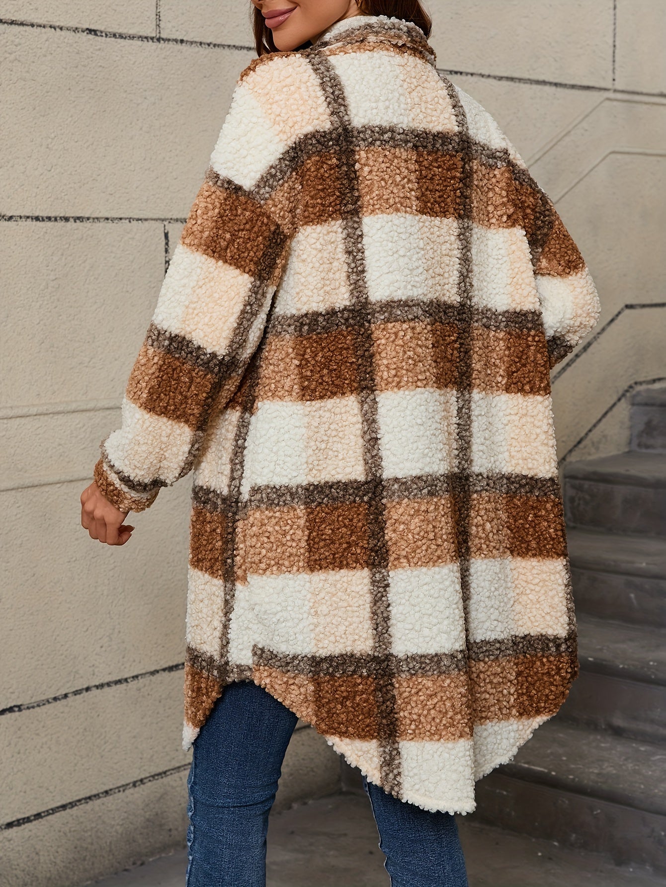 Polished Plaid Jacket