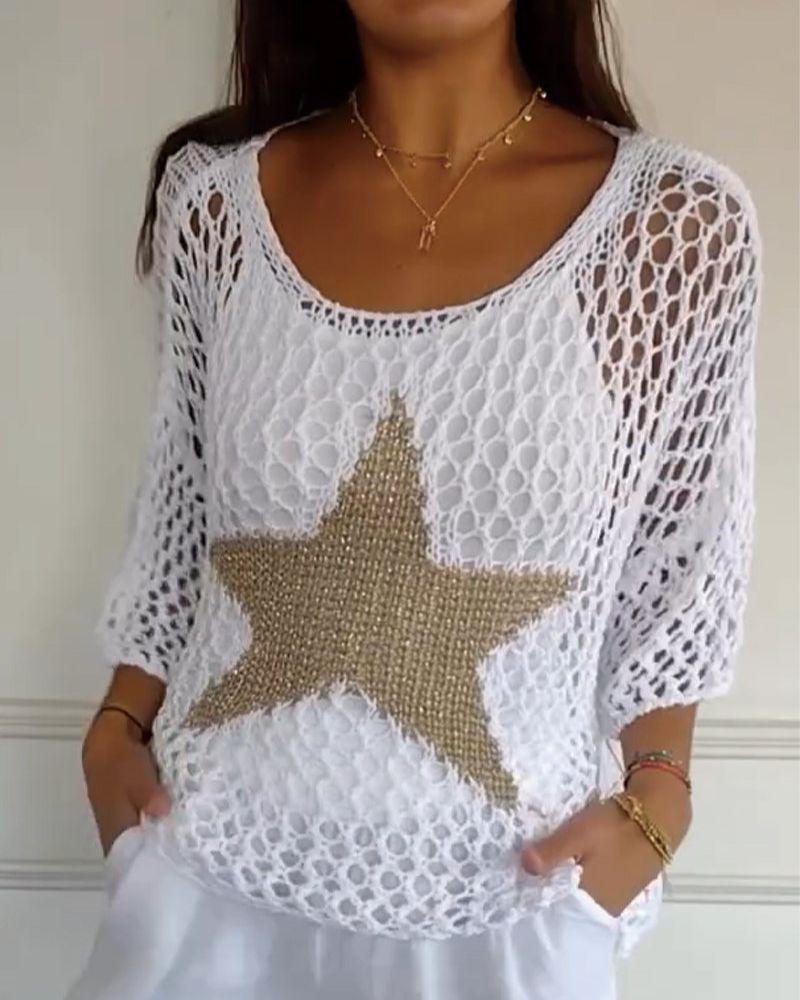 Effortless Comfort Crochet Top