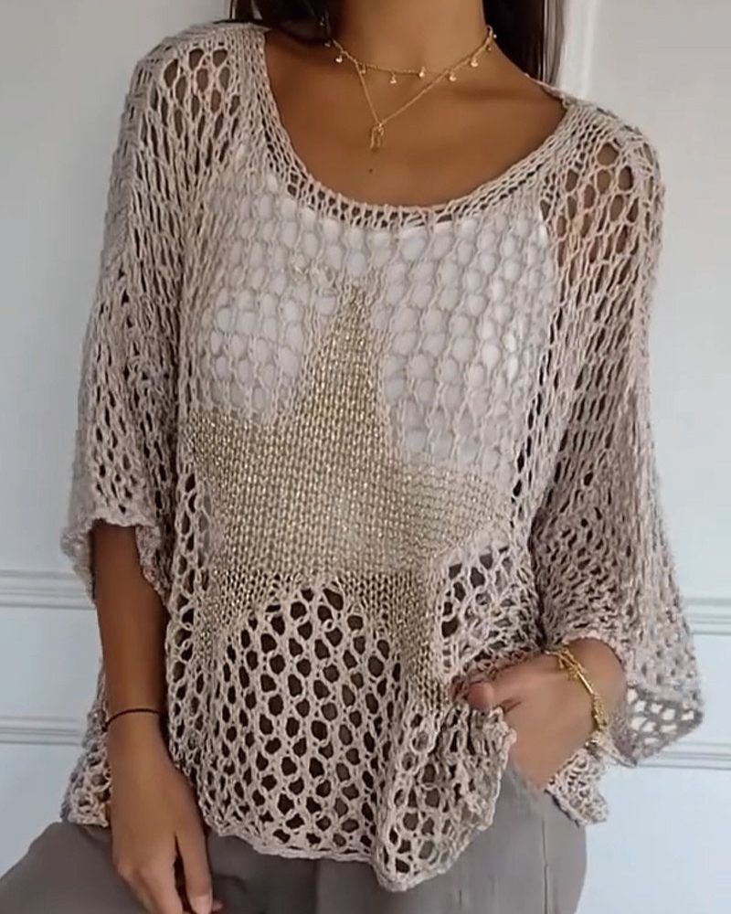 Effortless Comfort Crochet Top