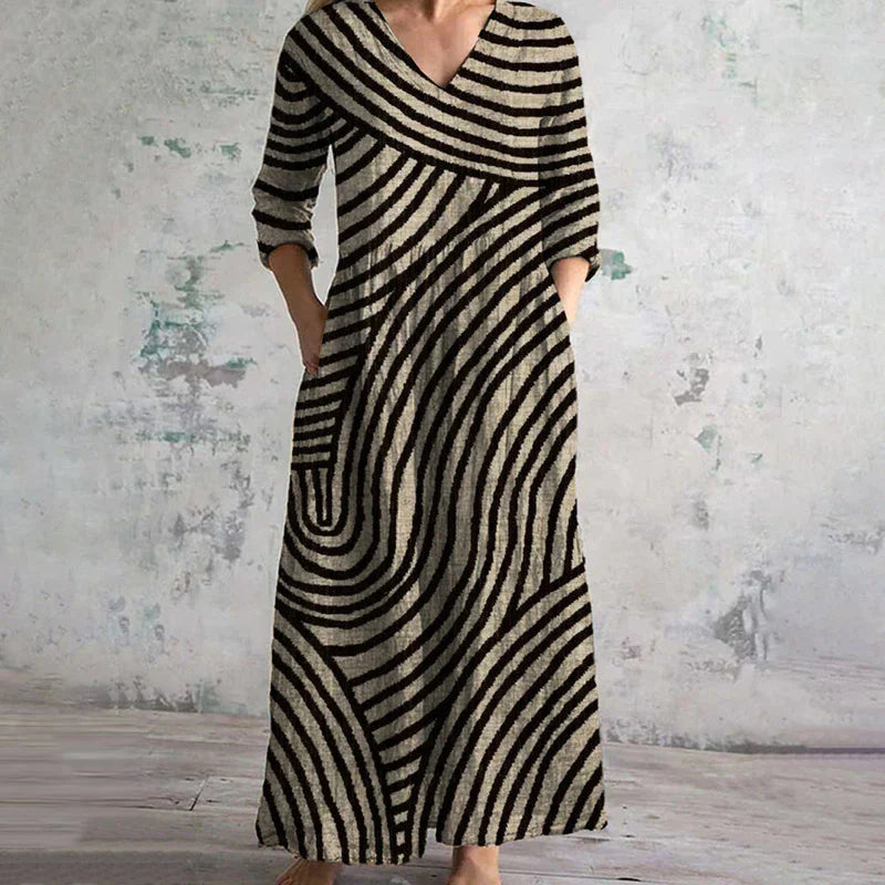 Effortless Vintage Confidence Dress