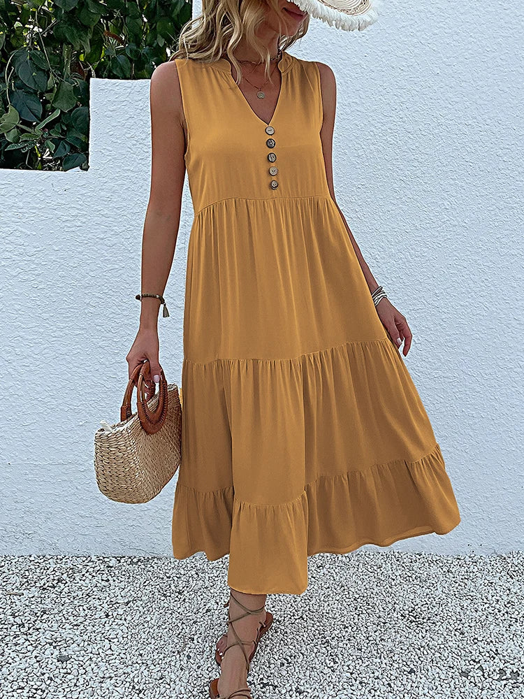 Elegant Airy Summer Dress