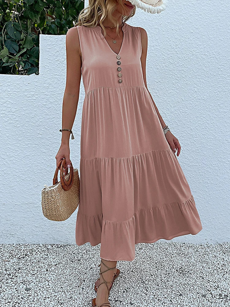 Elegant Airy Summer Dress
