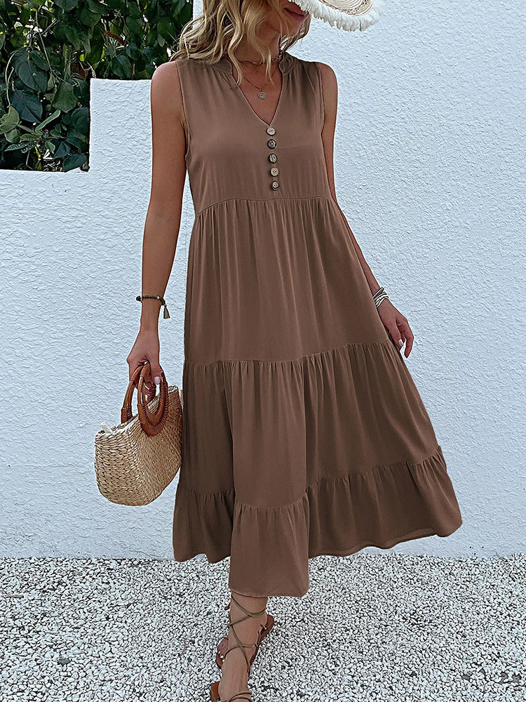 Elegant Airy Summer Dress