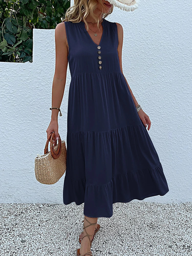 Elegant Airy Summer Dress