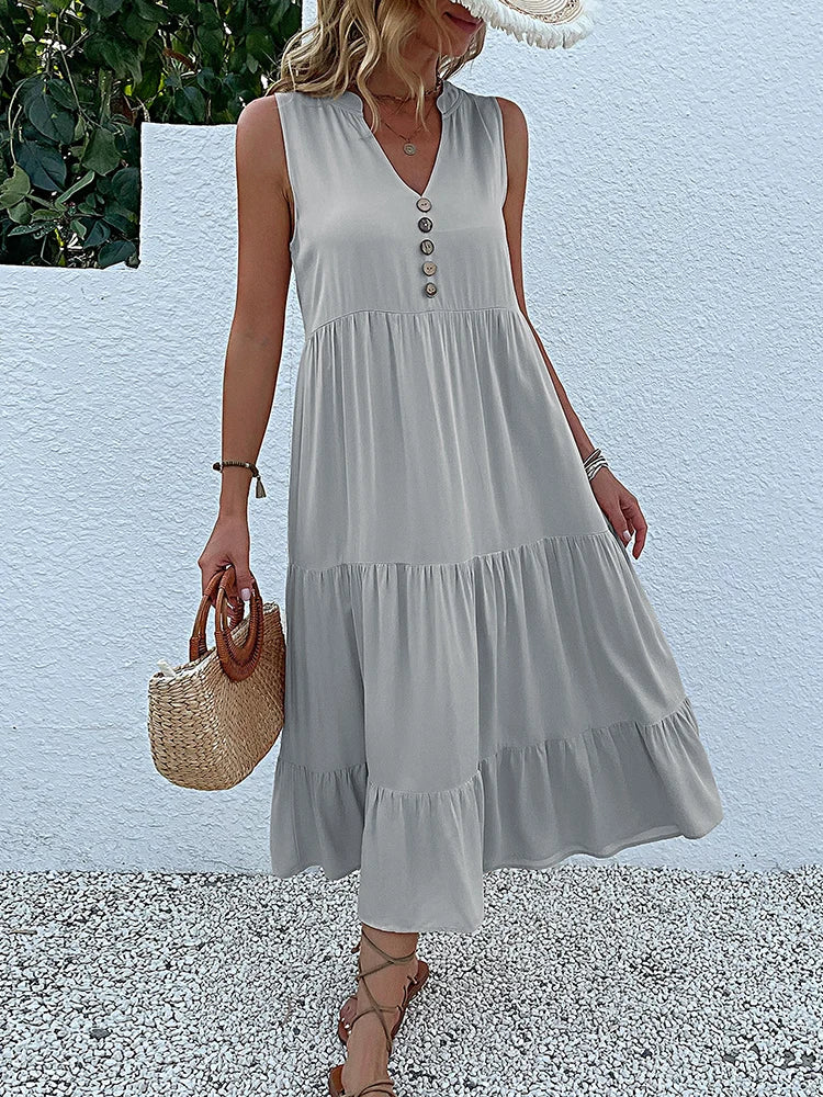 Elegant Airy Summer Dress