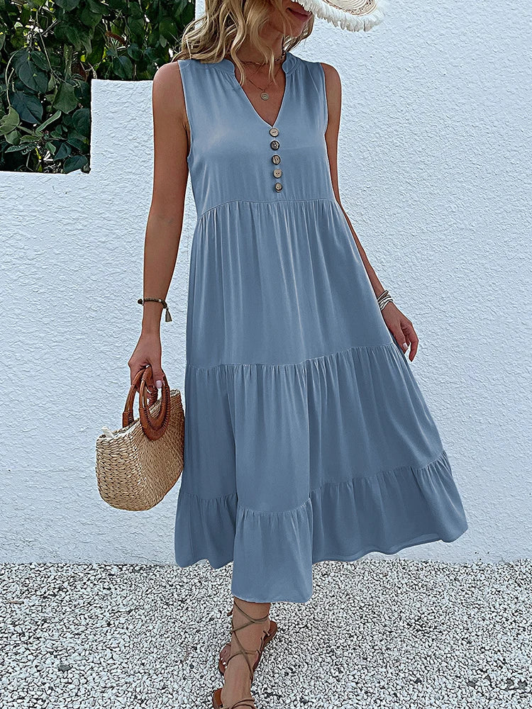 Elegant Airy Summer Dress