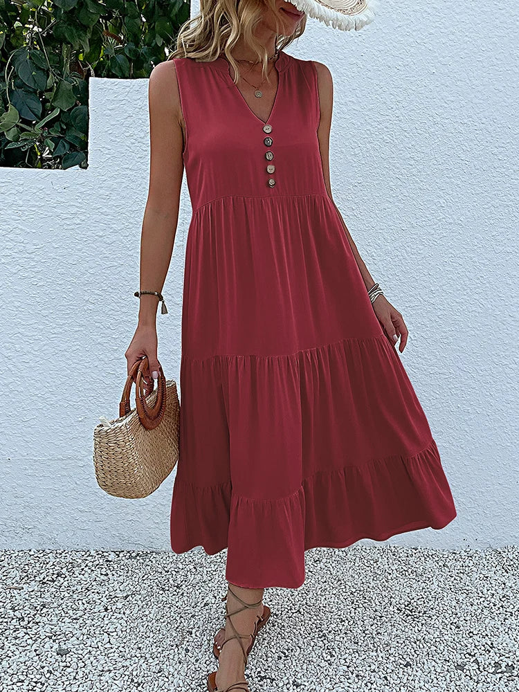 Elegant Airy Summer Dress