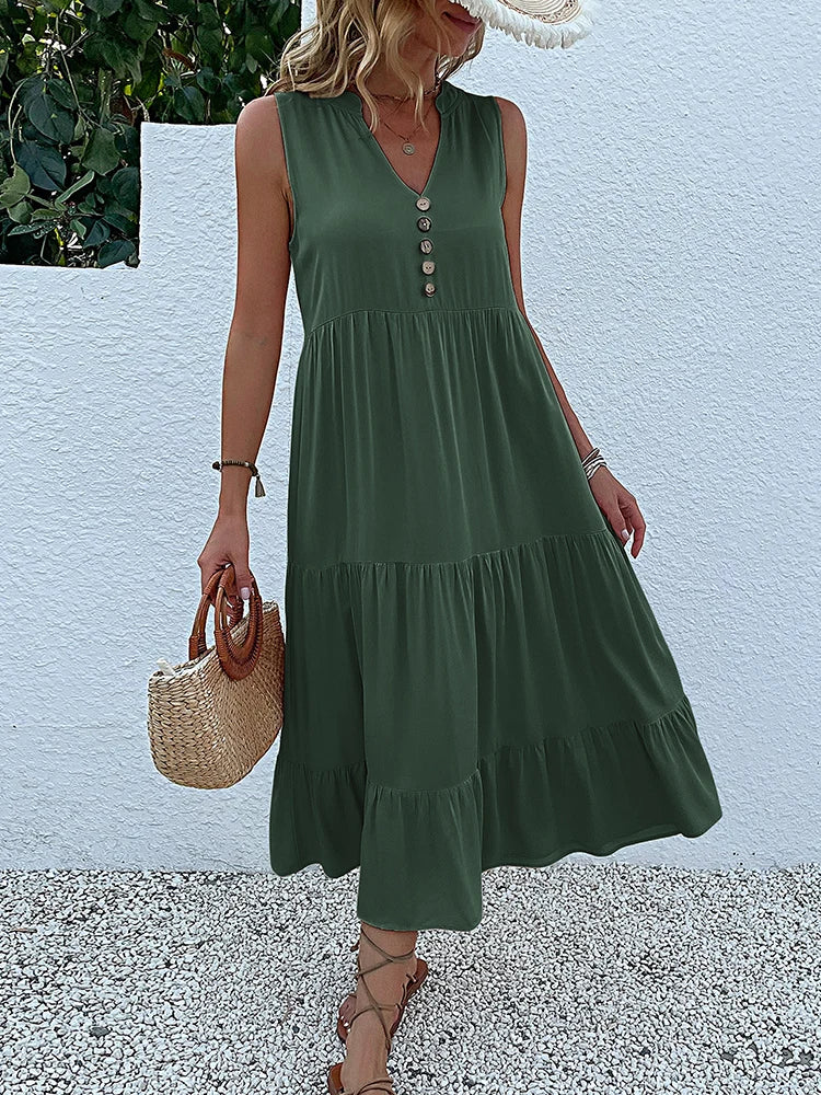 Elegant Airy Summer Dress