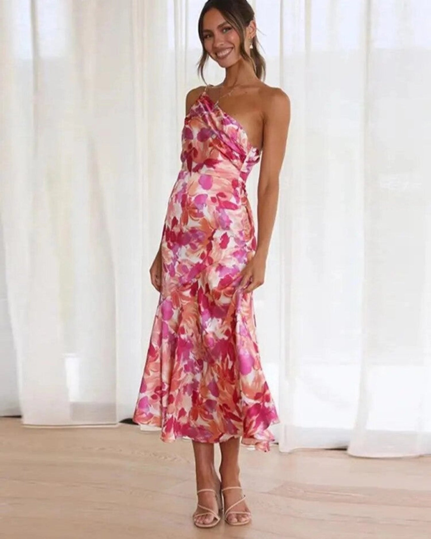 Elegant Floral Dress