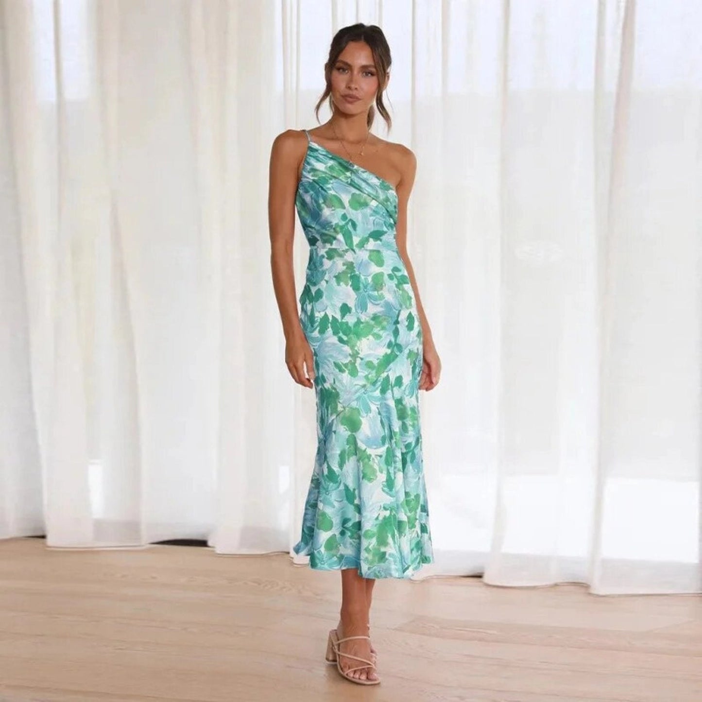Elegant Floral Dress