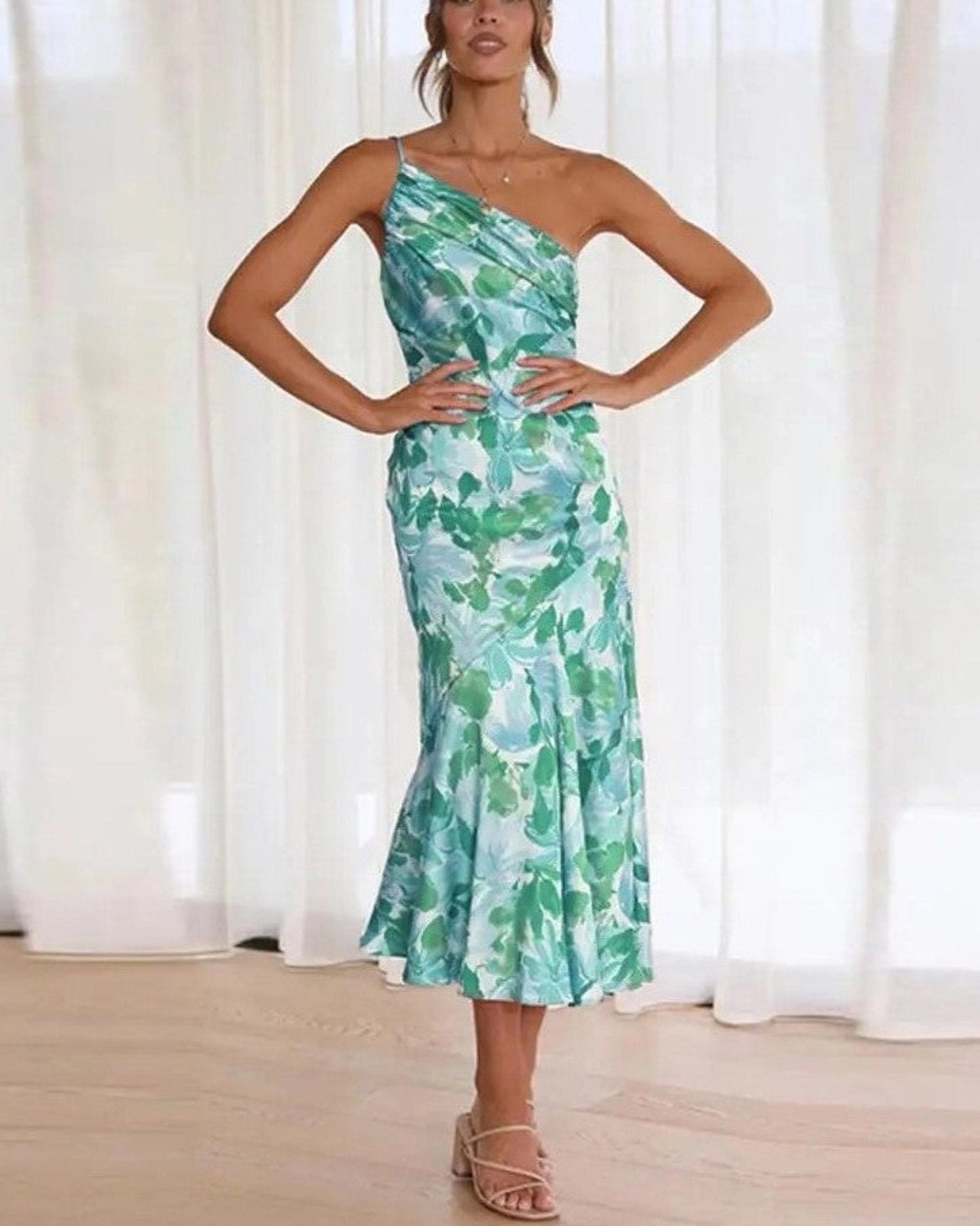 Elegant Floral Dress