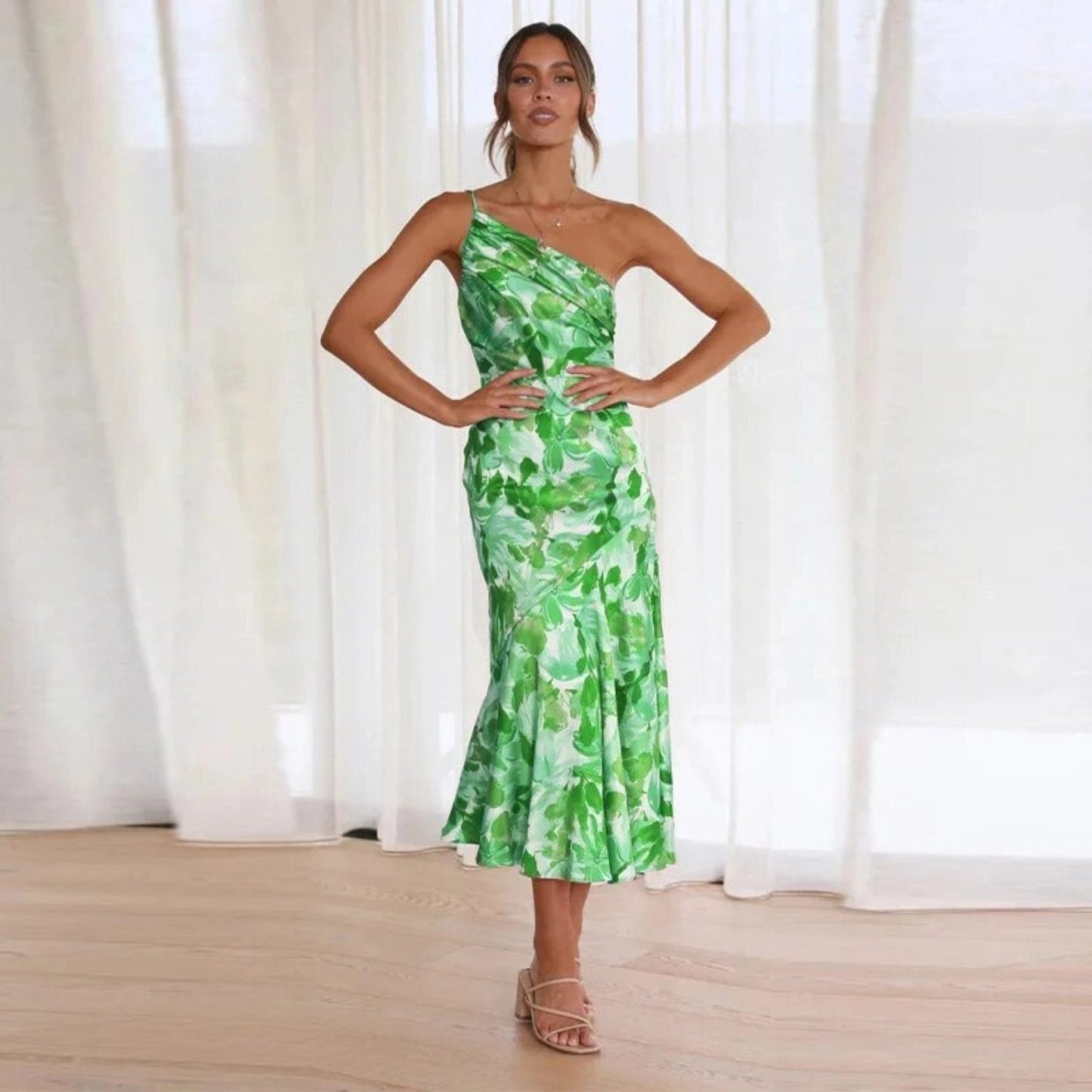 Elegant Floral Dress
