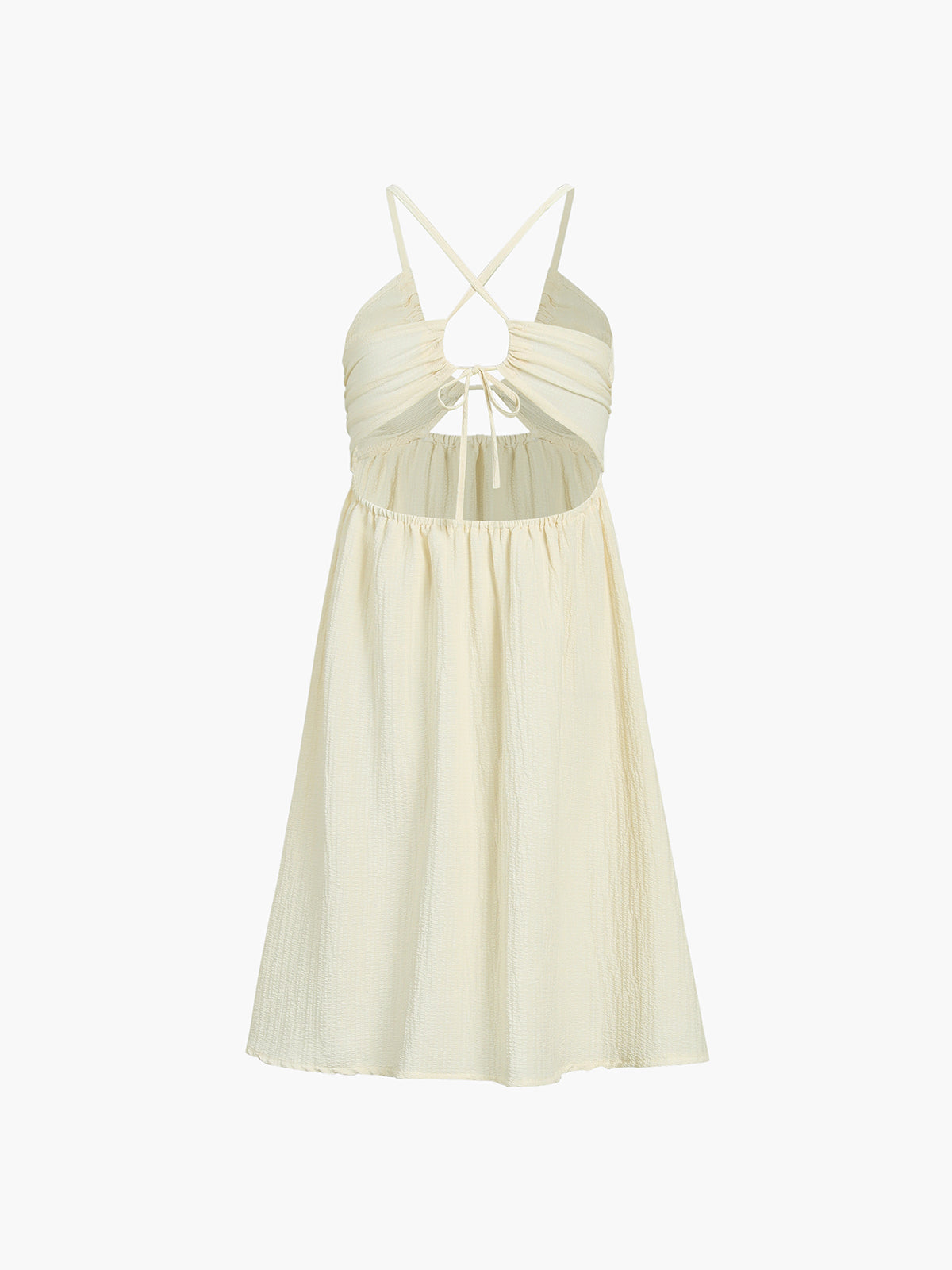 Flattering Backless Midi Dress