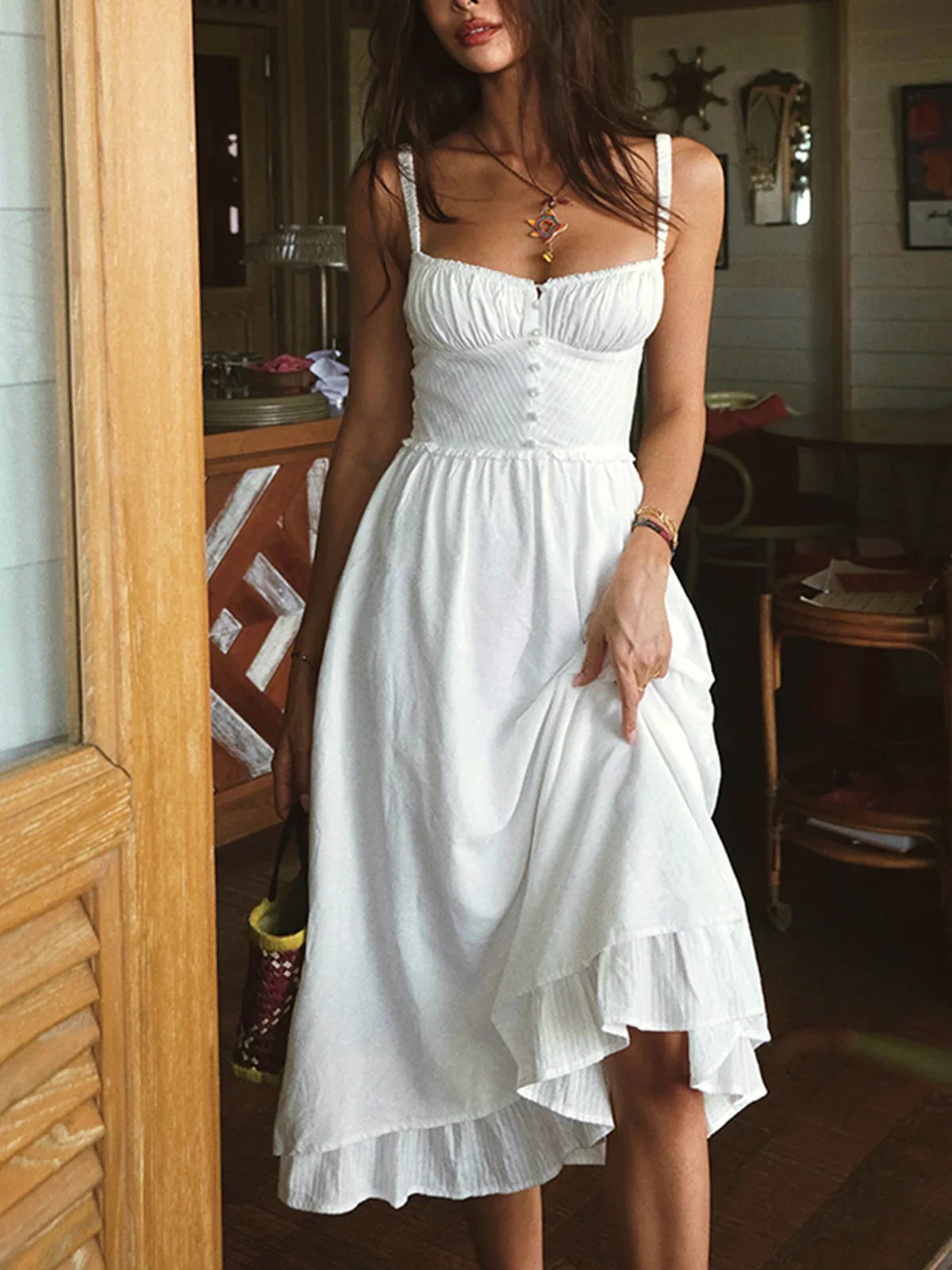 Effortless Elegance Summer Midi Dress