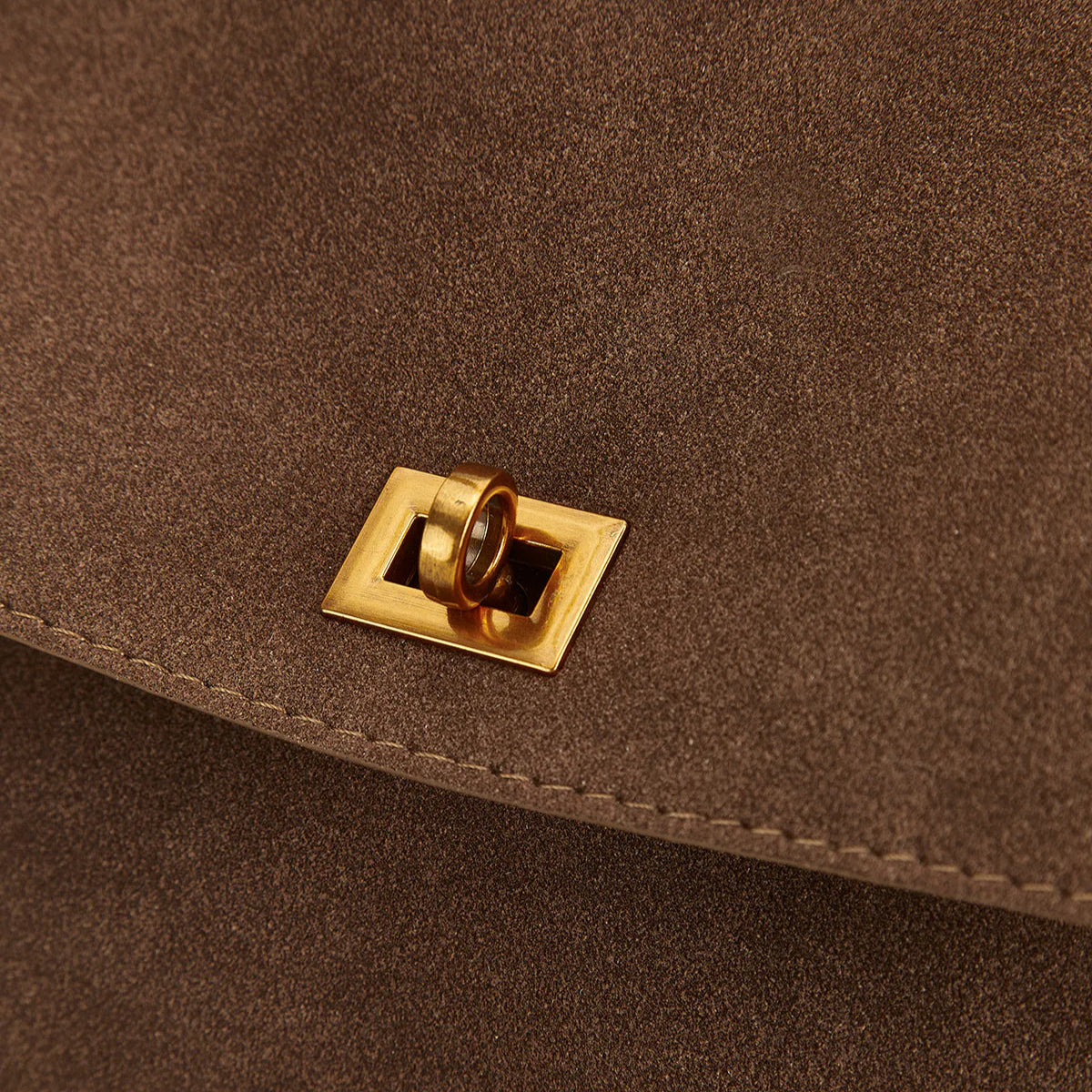Plush-Suede Handbag