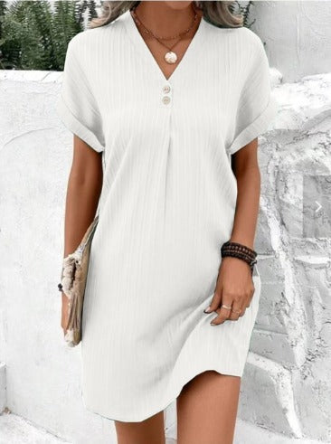 Chic Tummy-Flattering Spring Dress
