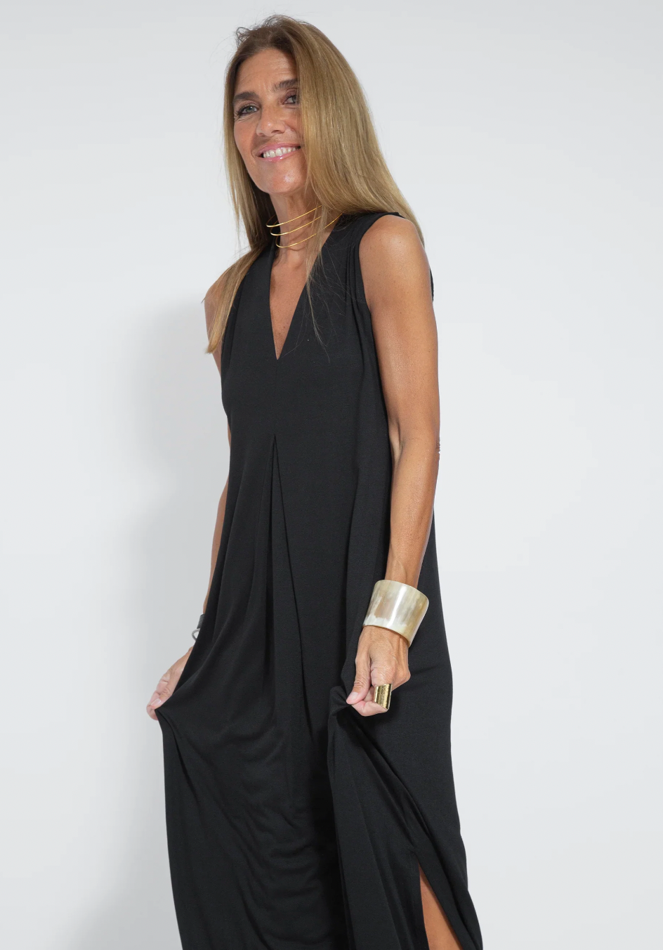Sculpting Dress & Chic Vest Set