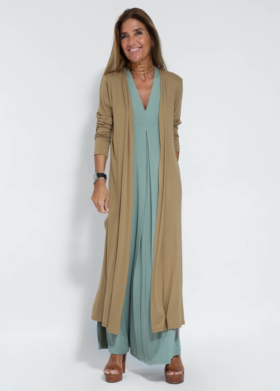 Sculpting Dress & Chic Vest Set