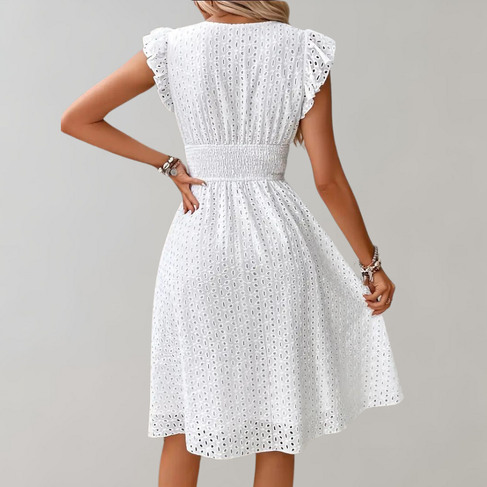 Breezy Ruffled Summer Dress
