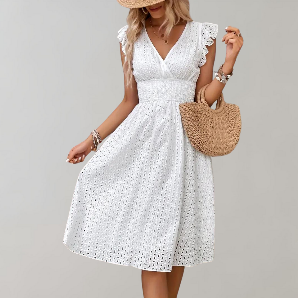 Breezy Ruffled Summer Dress