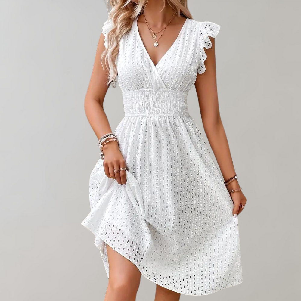 Breezy Ruffled Summer Dress