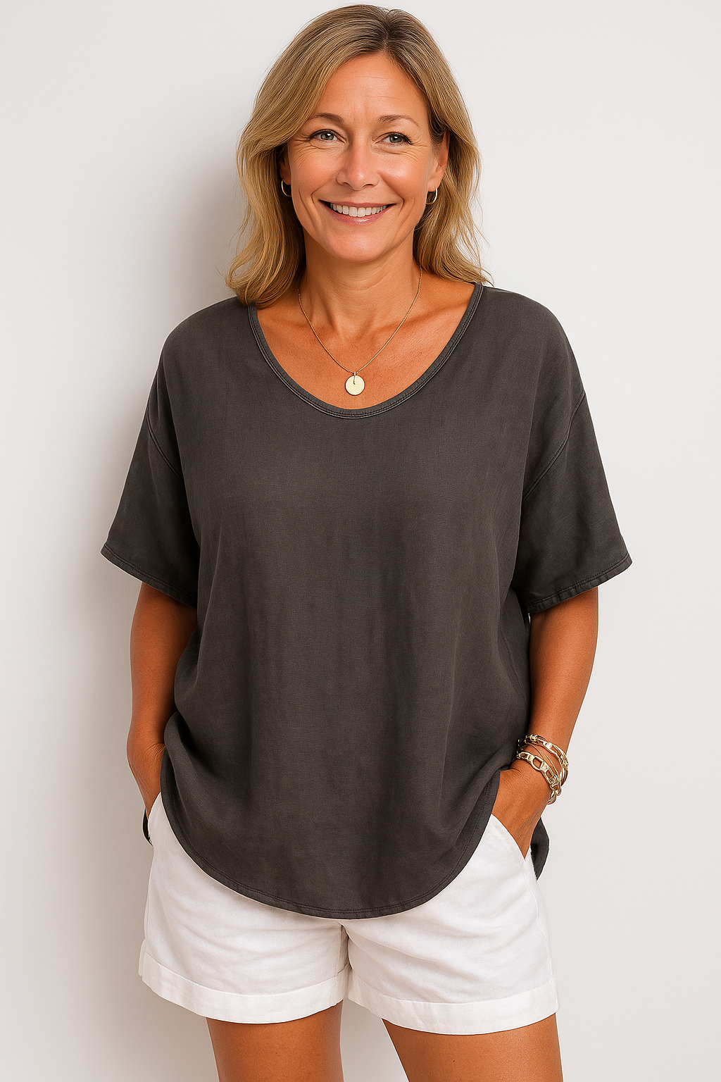 Effortless Comfort Oversized Tee