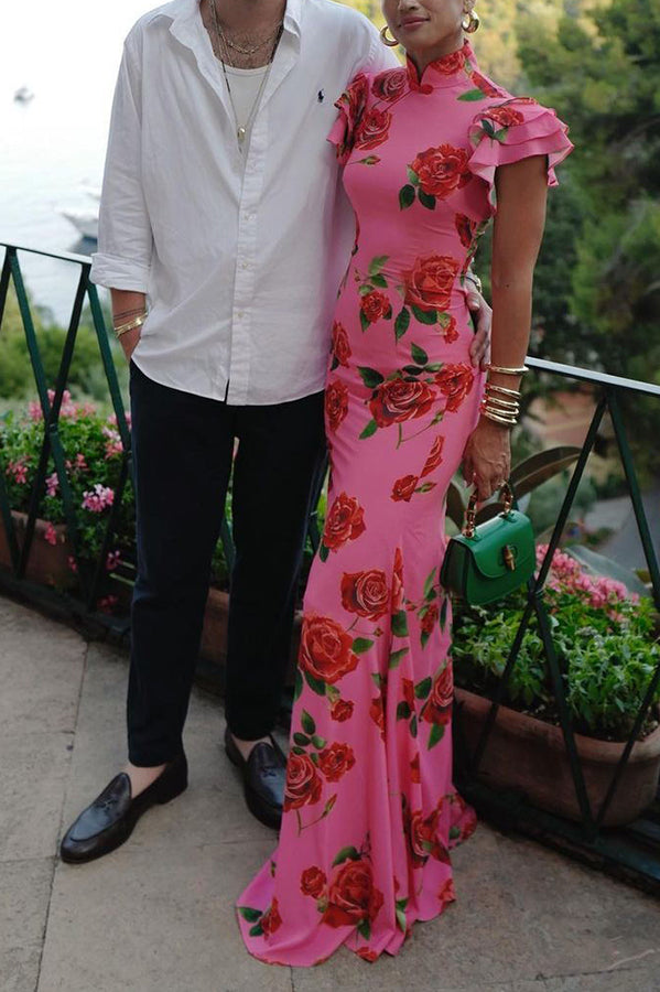Effortless Comfort Printed Maxi Dress