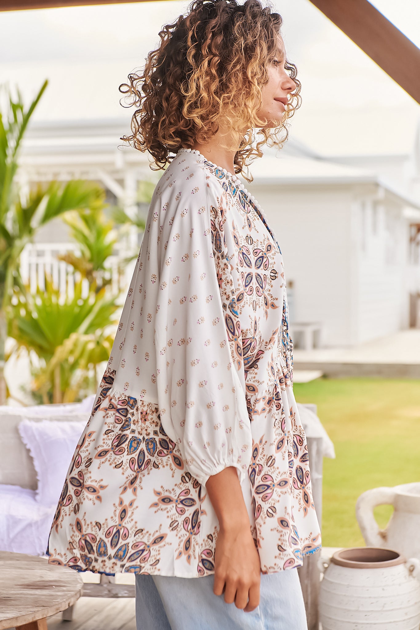Effortless Day-to-Night Gemstone Top