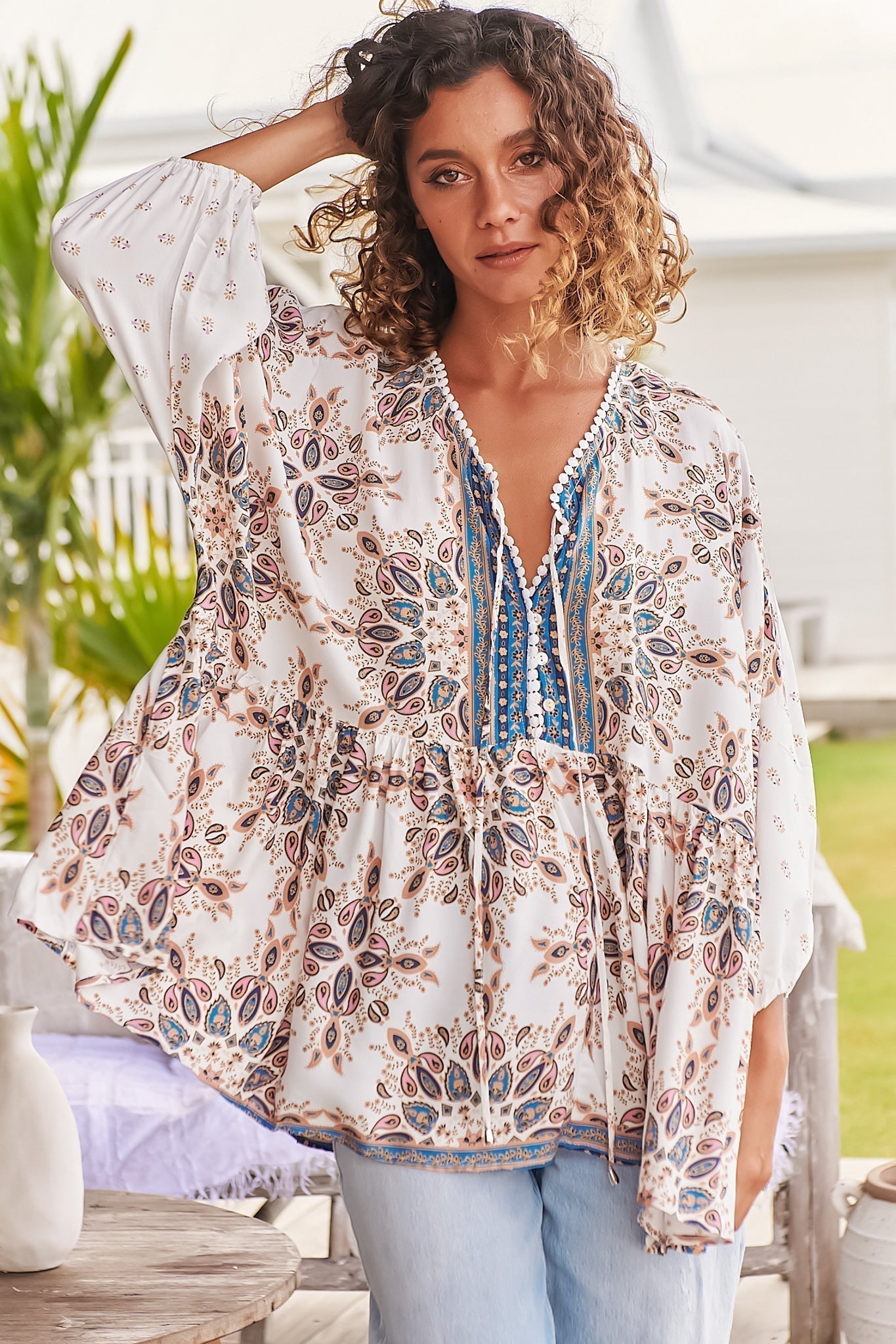Effortless Day-to-Night Gemstone Top