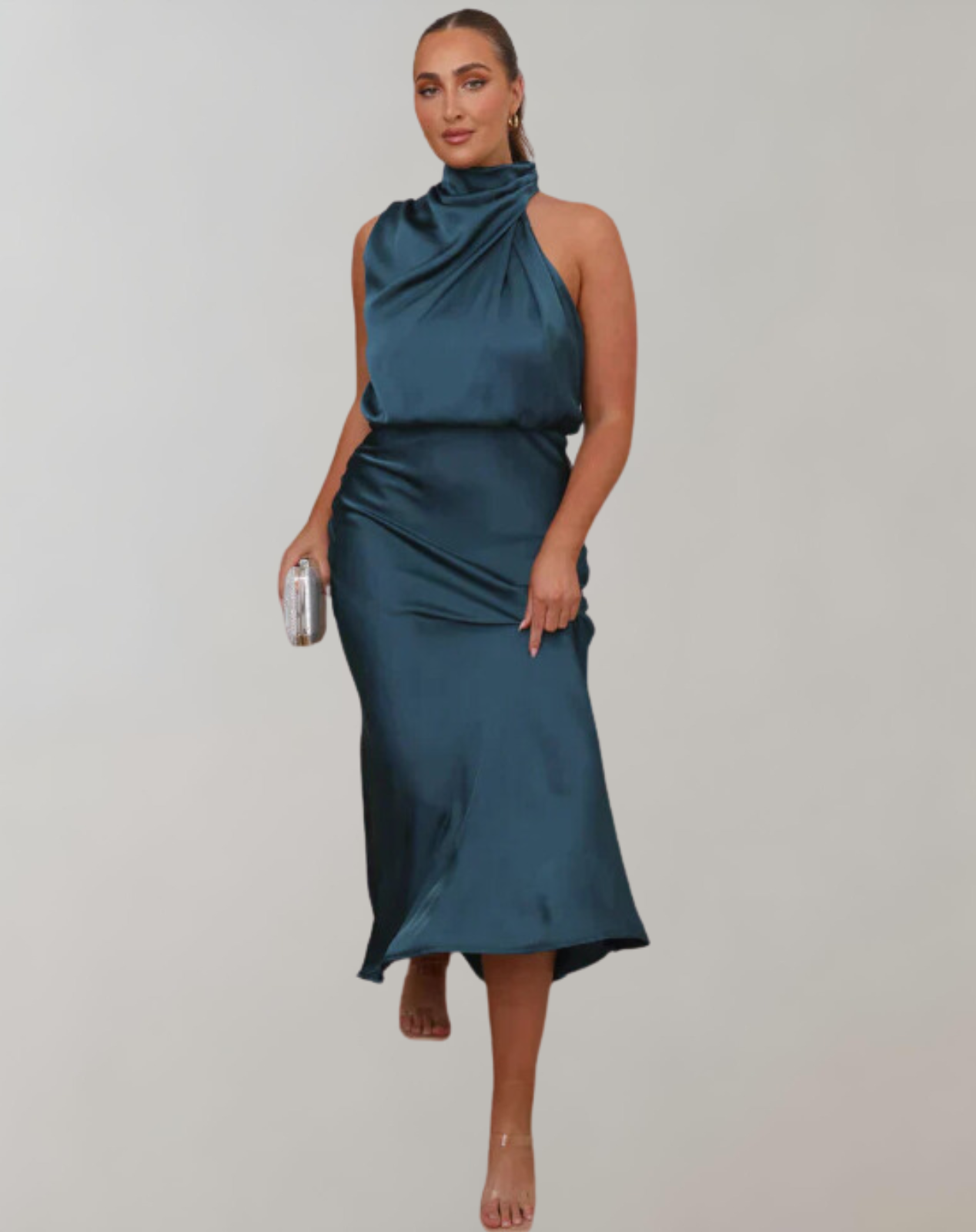 Elegant Shine Maxi Dress