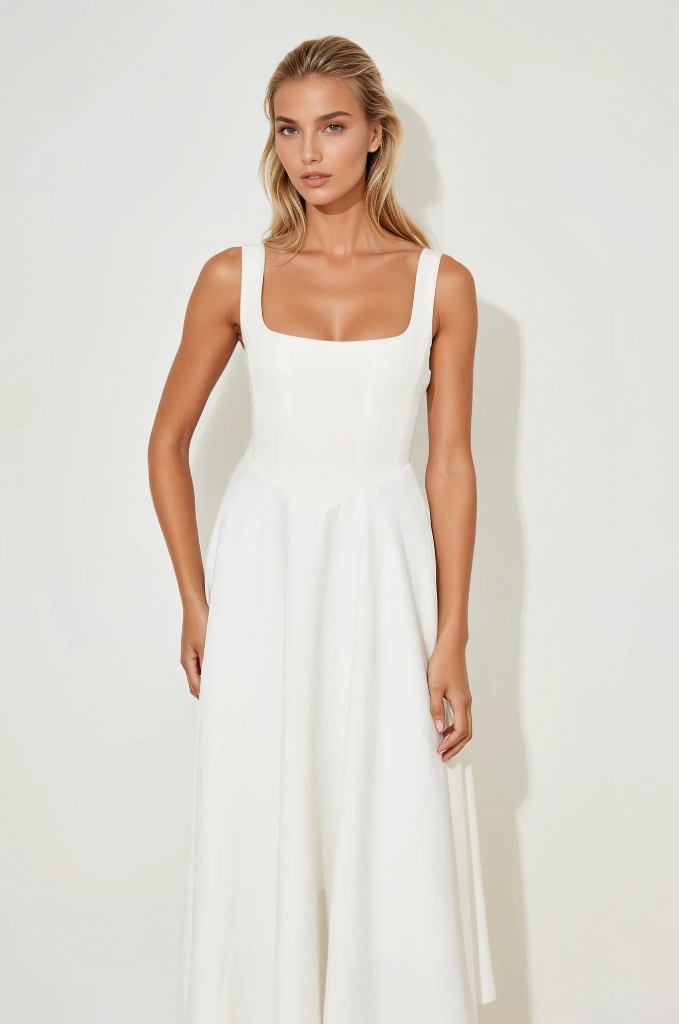 Sophisticated Midi Dress for Effortless Elegance