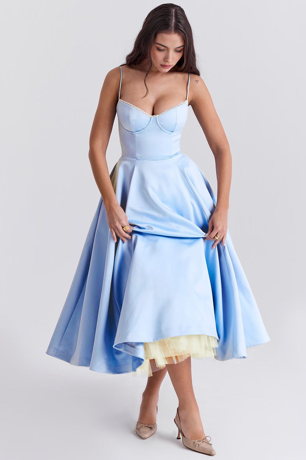 Elegant Lift Midi Dress