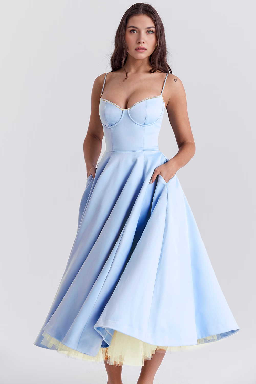 Elegant Lift Midi Dress