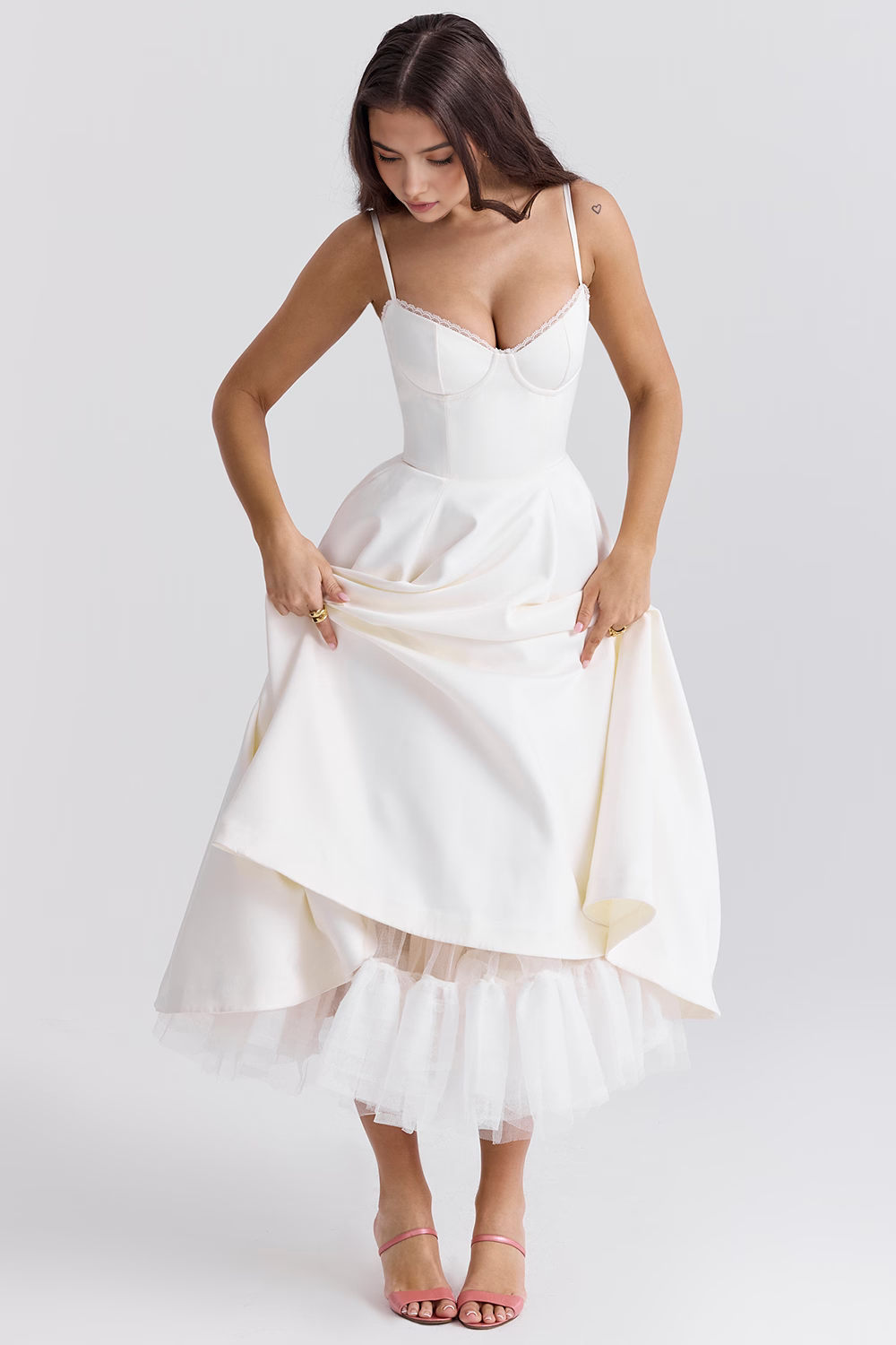 Elegant Lift Midi Dress