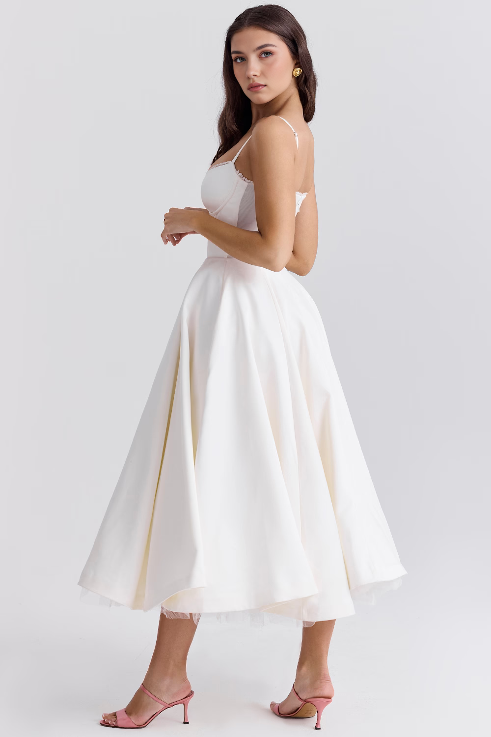Elegant Lift Midi Dress