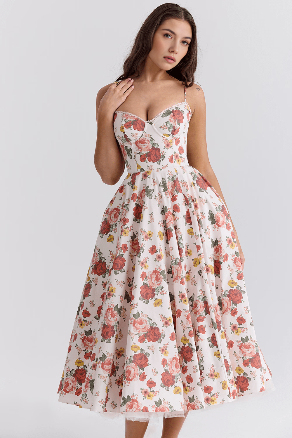 Elegant Lift Midi Dress
