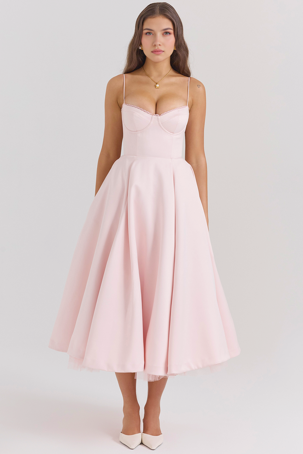 Elegant Lift Midi Dress