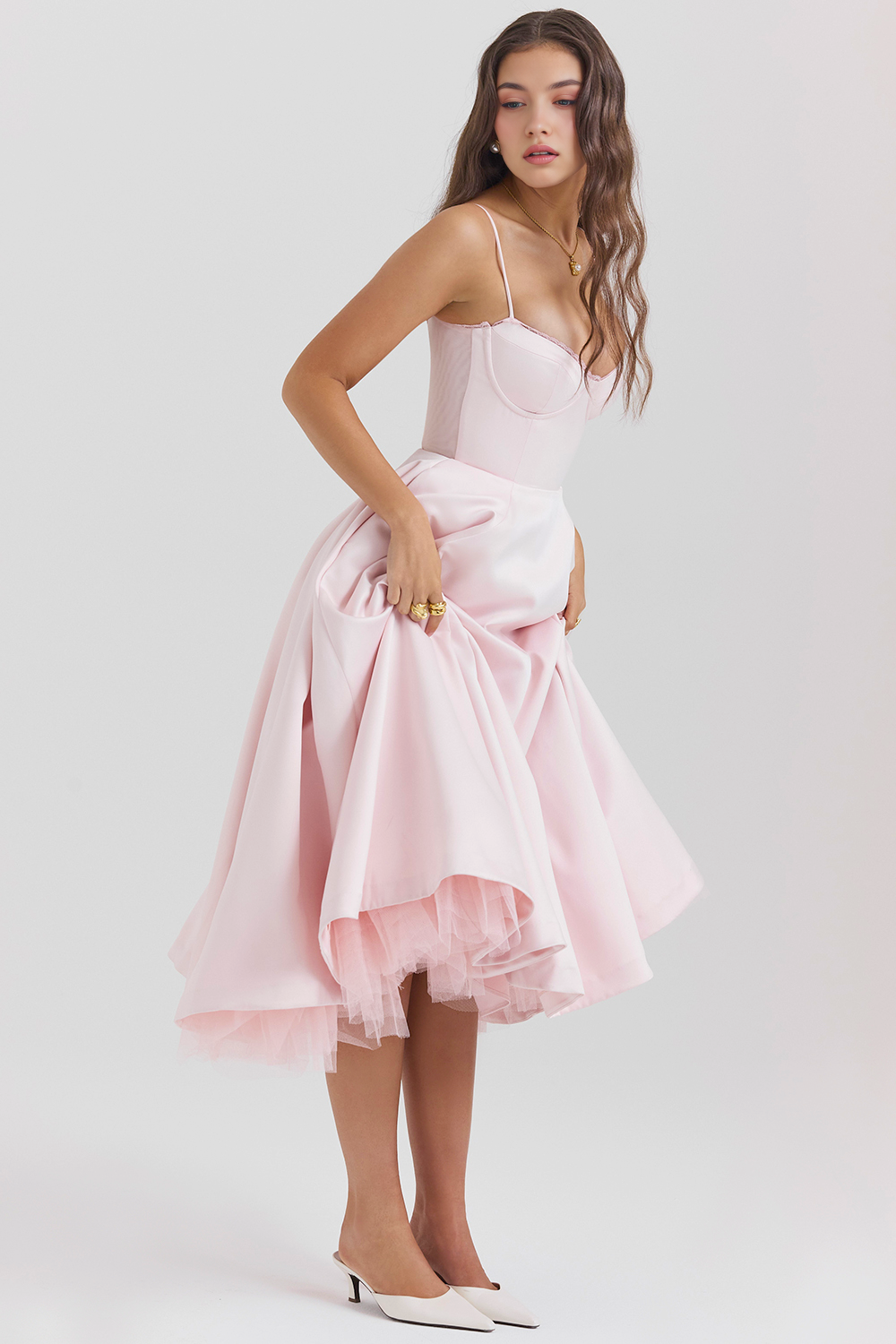 Elegant Lift Midi Dress